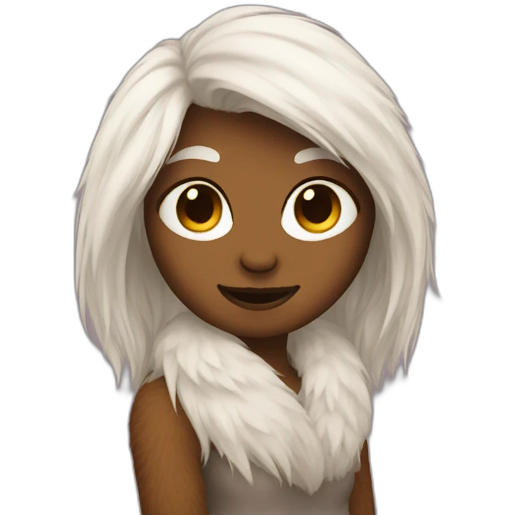 furry woman emoji
