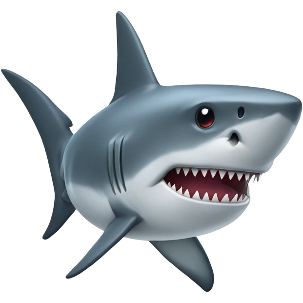shark with tophat emoji