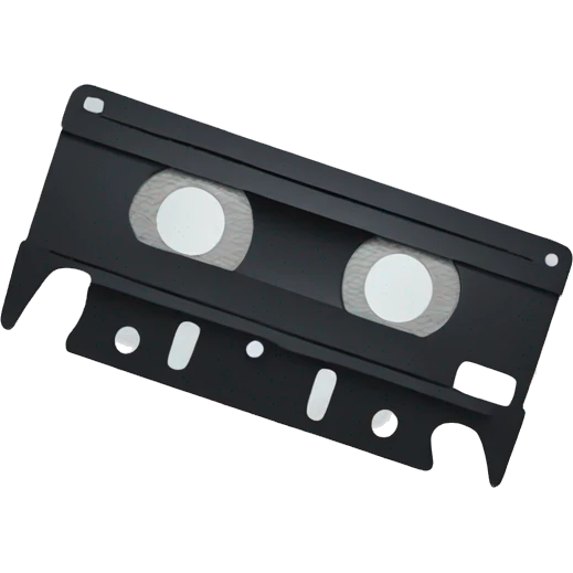 video tape cut with scissors emoji