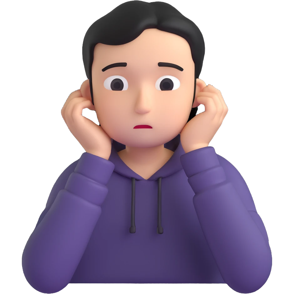 Sad person with a downcast expression emoji