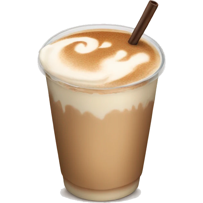 ice latte emoji