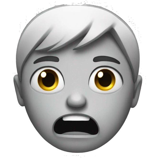 Crying and angry together emoji