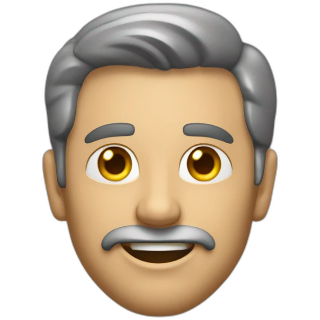 Hombre de acero radiante emoji