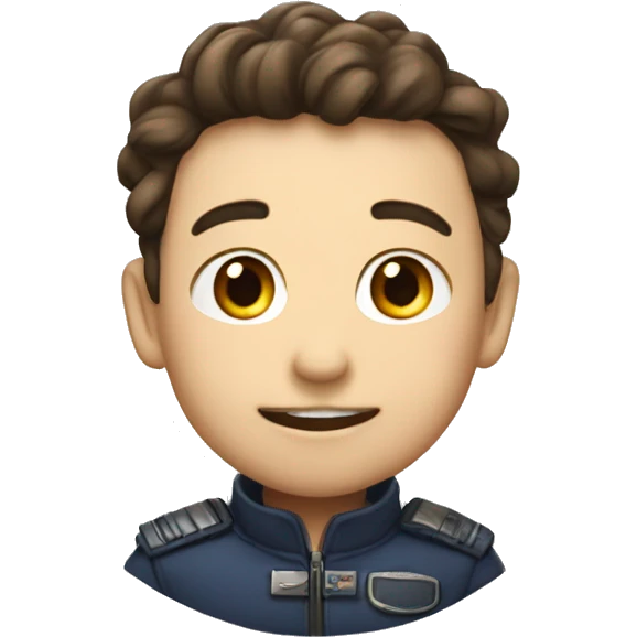 노트북을 하는 안경 쓴 직장인 emoji