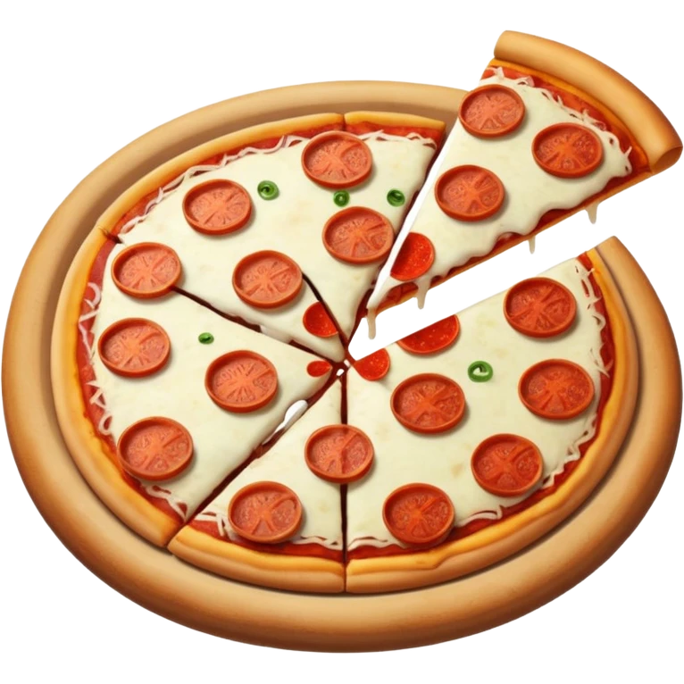 pizza with only onions emoji