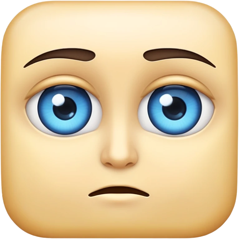 Eyes but in blue emoji
