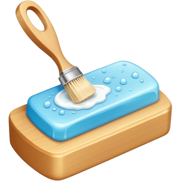 cleaning nail brush emoji emoji