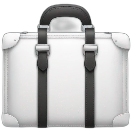 white briefcase emoji