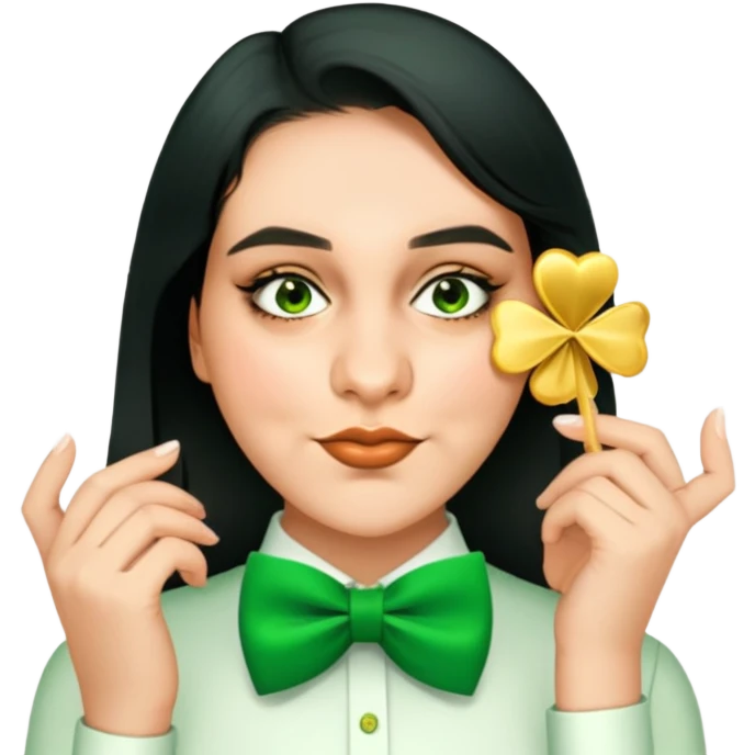 Stylish Leprechaun emoji