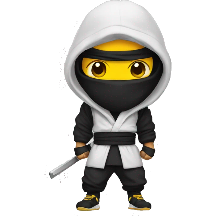 Hip-hop ninja emoji