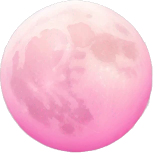 moon pink emoji