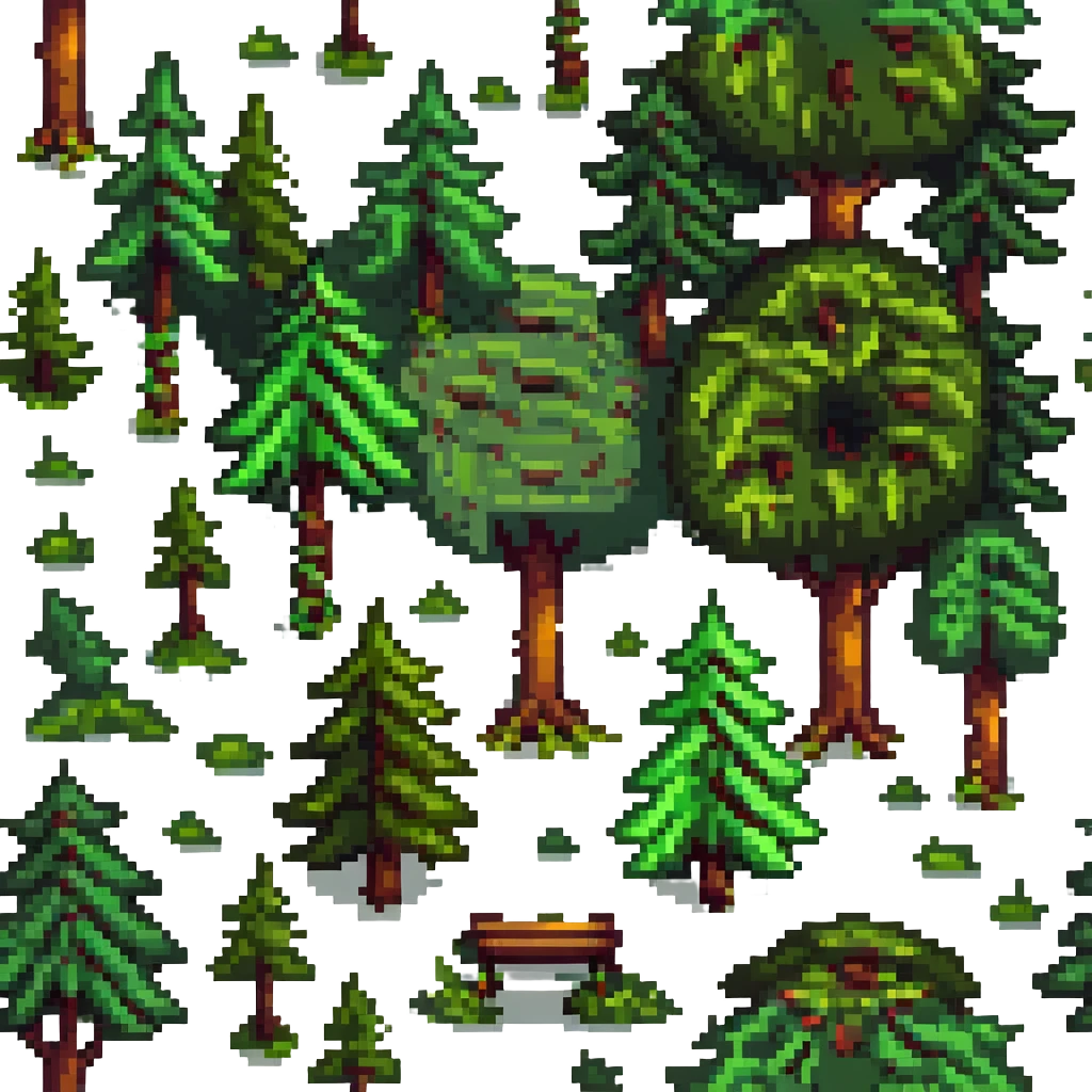 forest scene emoji