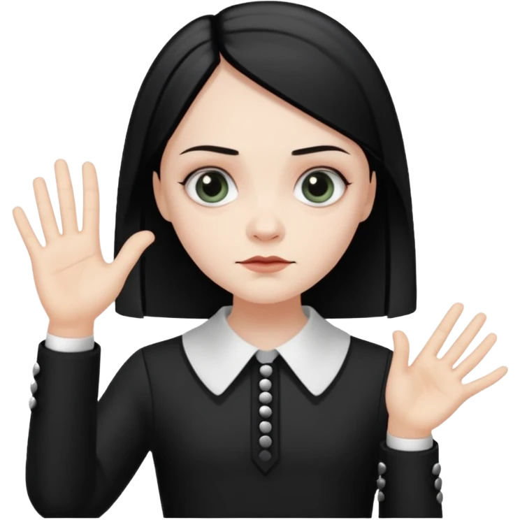 emoji hand Wednesday emoji