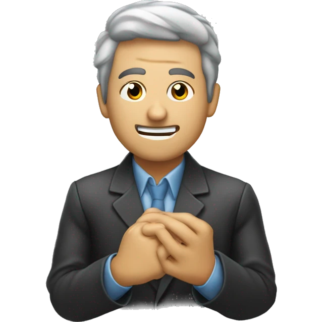Manos aplaudiendo soltando brillos emoji