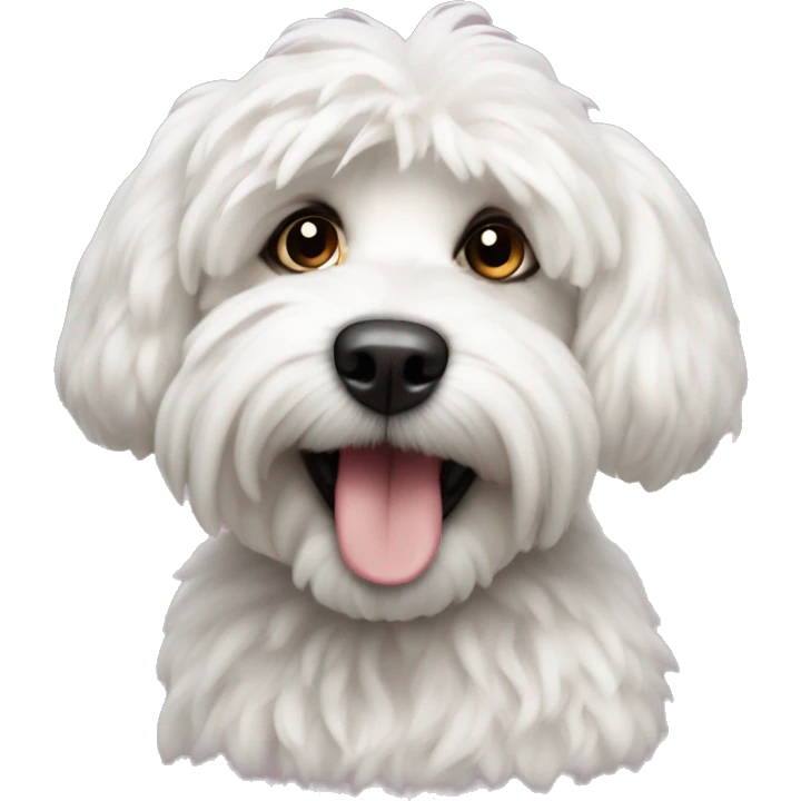 Coton de tuler birthday dog emoji