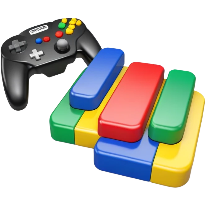 Nintendo 64 logo emoji