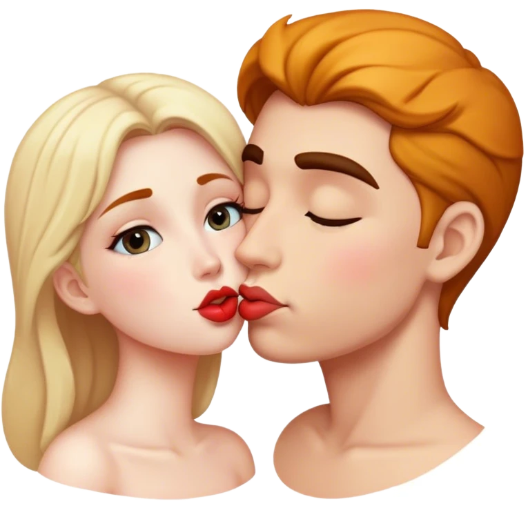 Kissed emoji