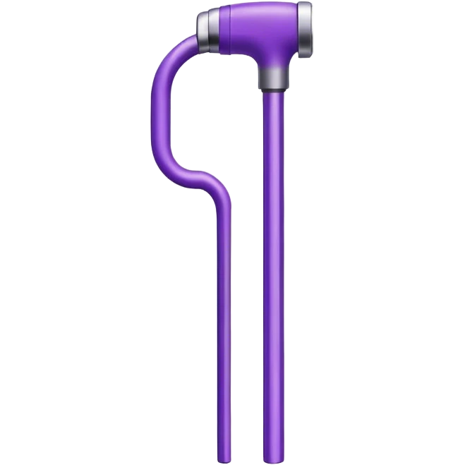 Purples cane  emoji