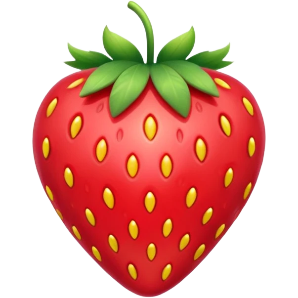 Block Jewelry strawberry emoji