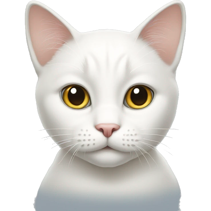 white cat emoji