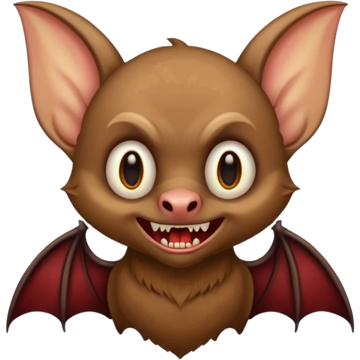Vampire bat emoji