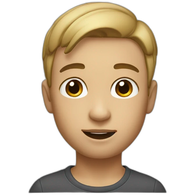 Memoji boy emoji