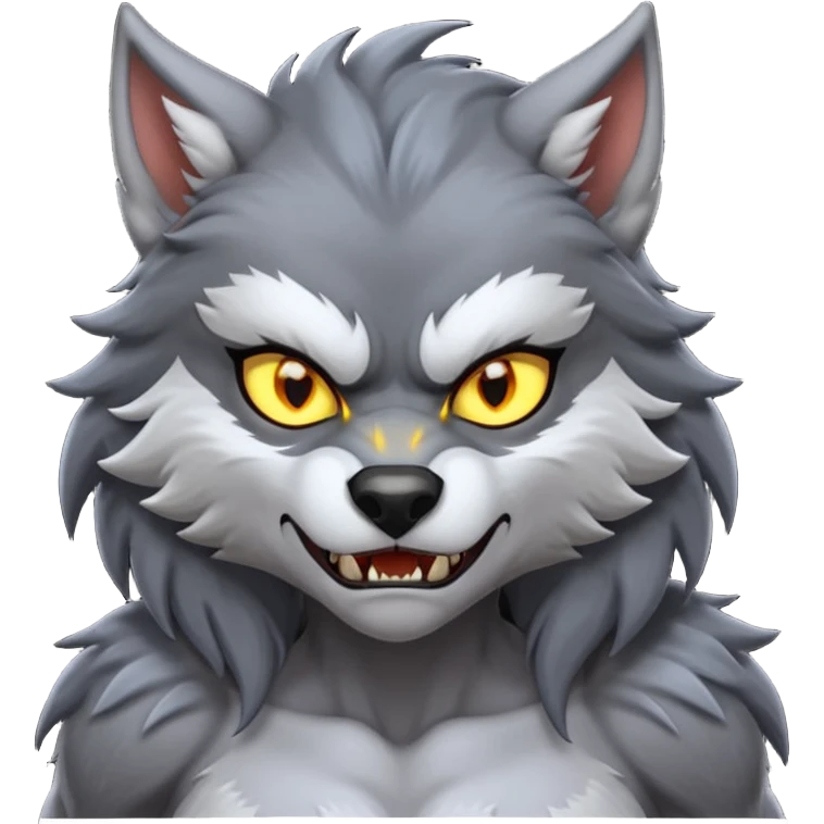 Female Werewolf body emoji