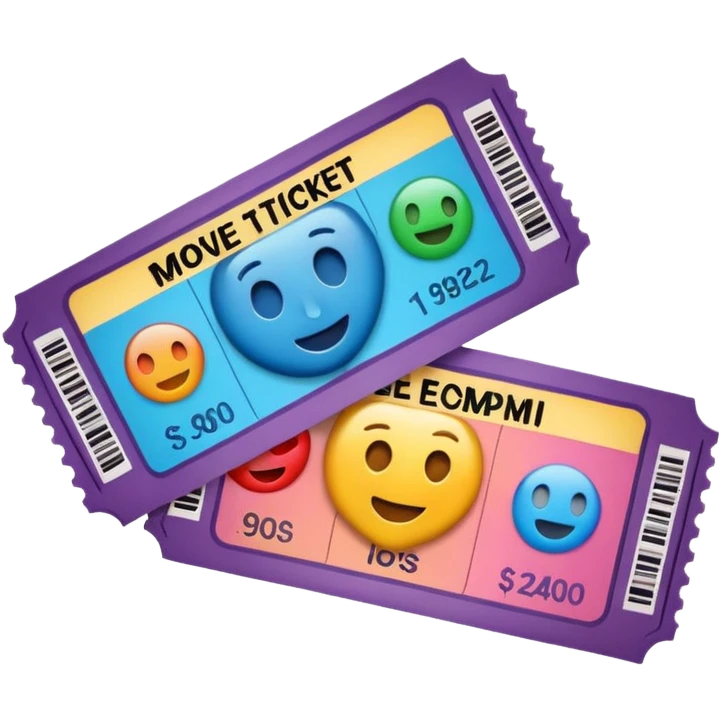 movie ticket emoji