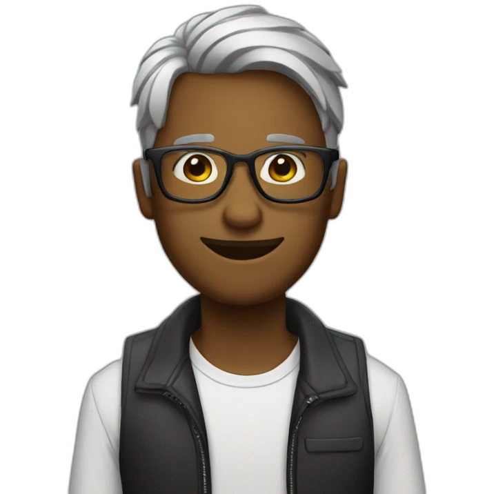 dpg wearing galsses emoji