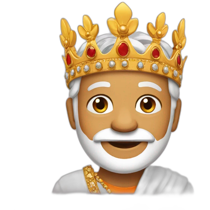 Modi Crowned emoji