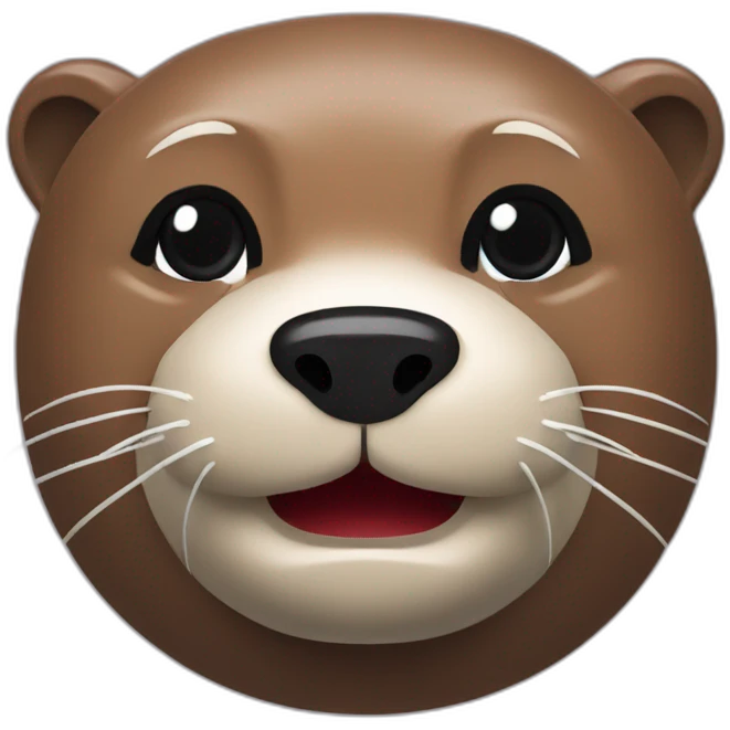 otter lego face emoji
