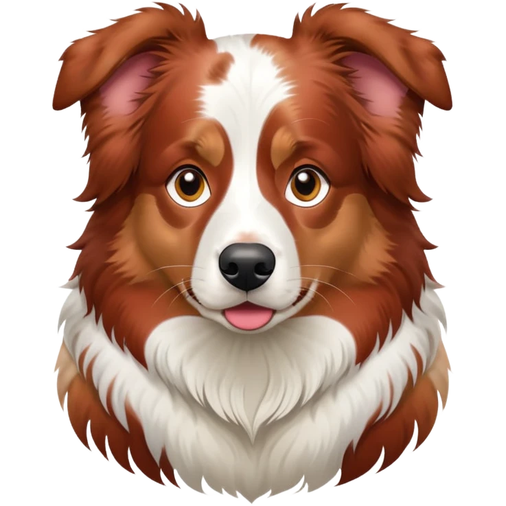 Red Merle Australian shepherd  emoji