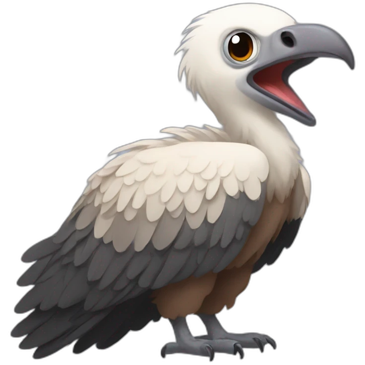 cute vulture emoji
