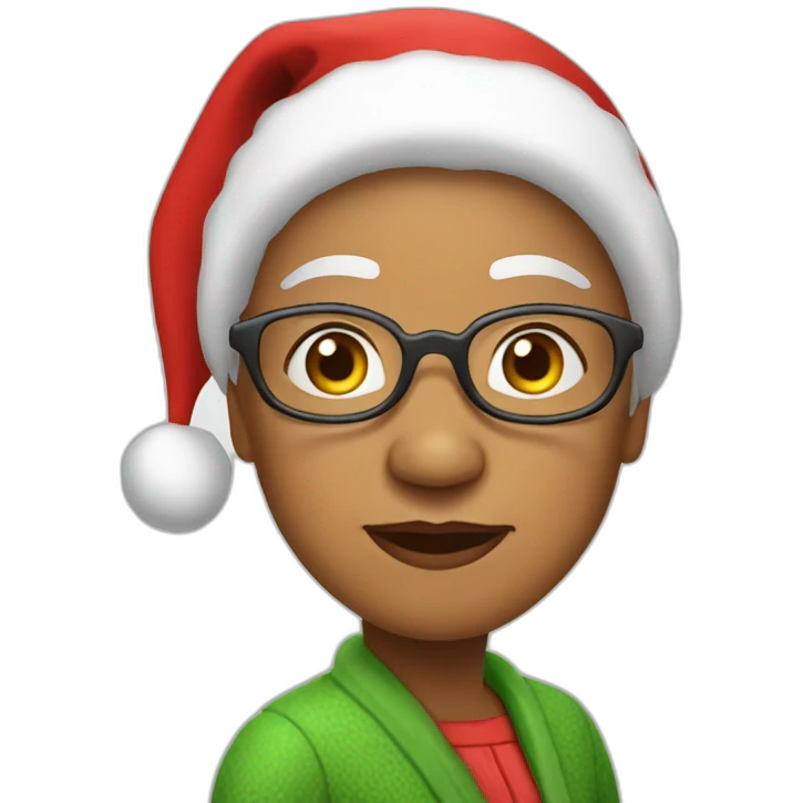 santa claus granmother emoji