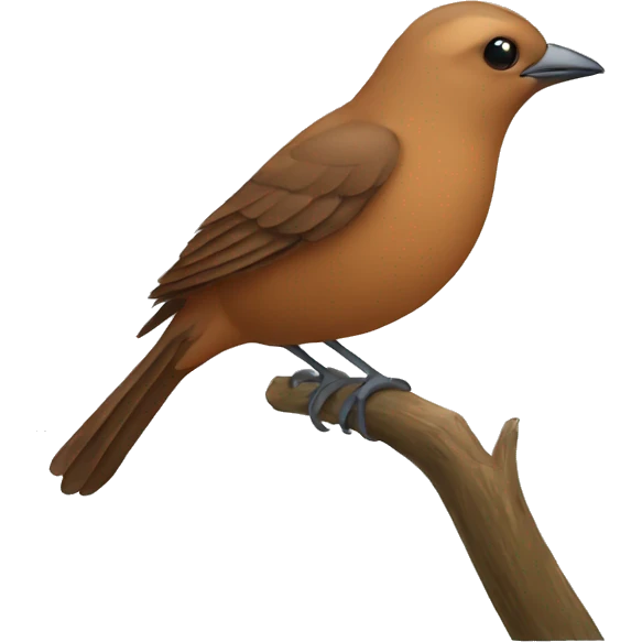 Brown bird emoji