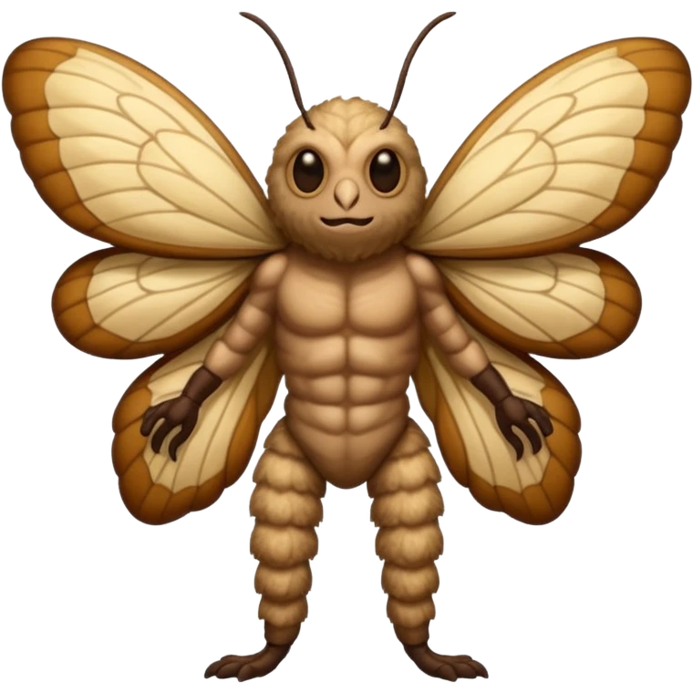 four armed moth man  emoji