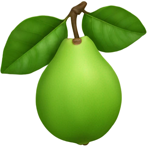Guava emoji