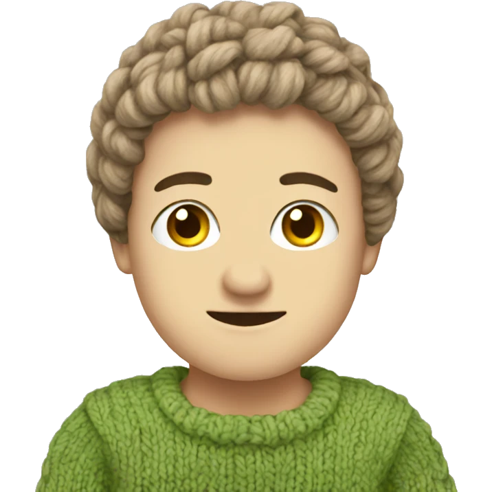 Knitted sweatshirt emoji