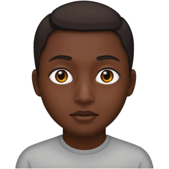 I said black eyes emoji