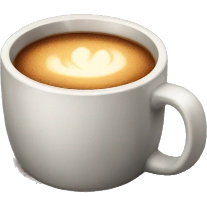 Cozy coffee emoji