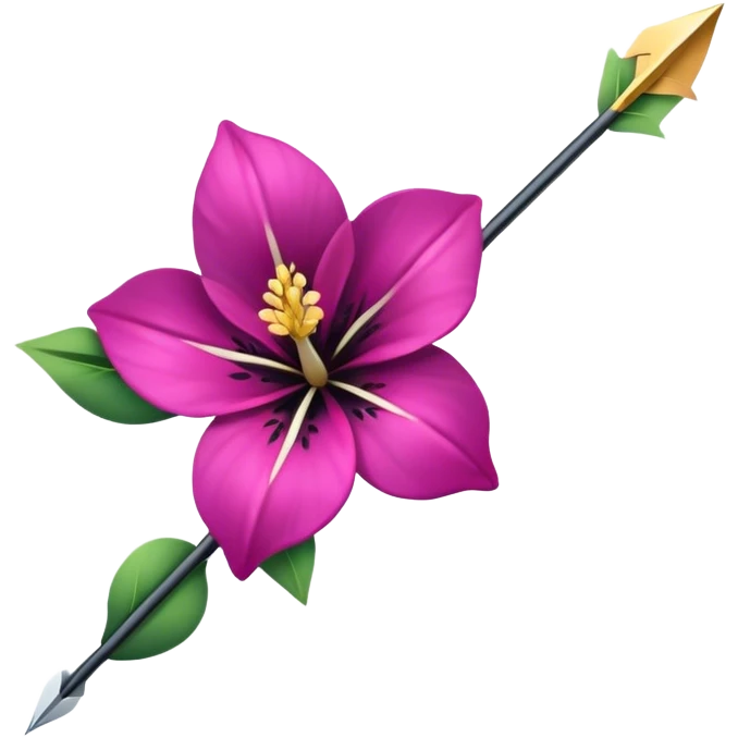 Belladonna Flower with an arrow emoji