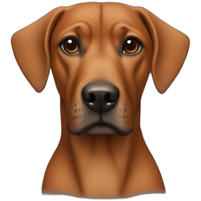 Rhodesian rigback emoji