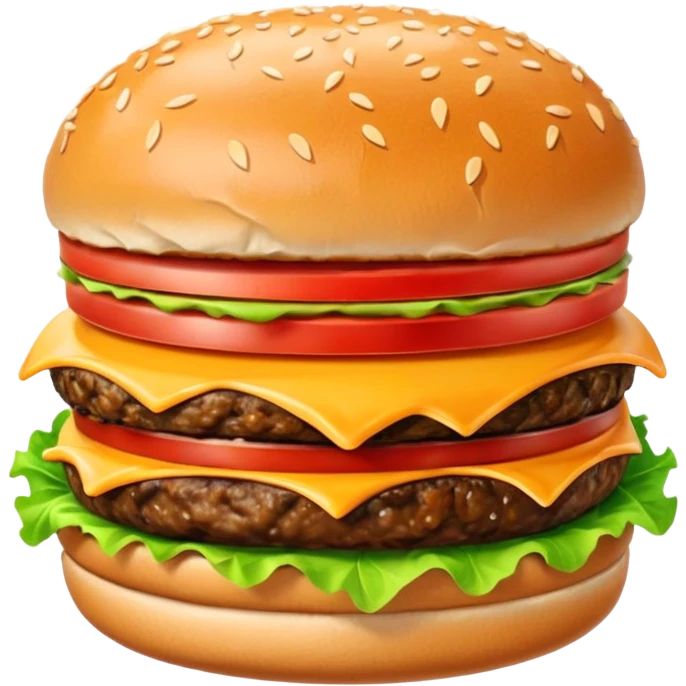 beef burger emoji