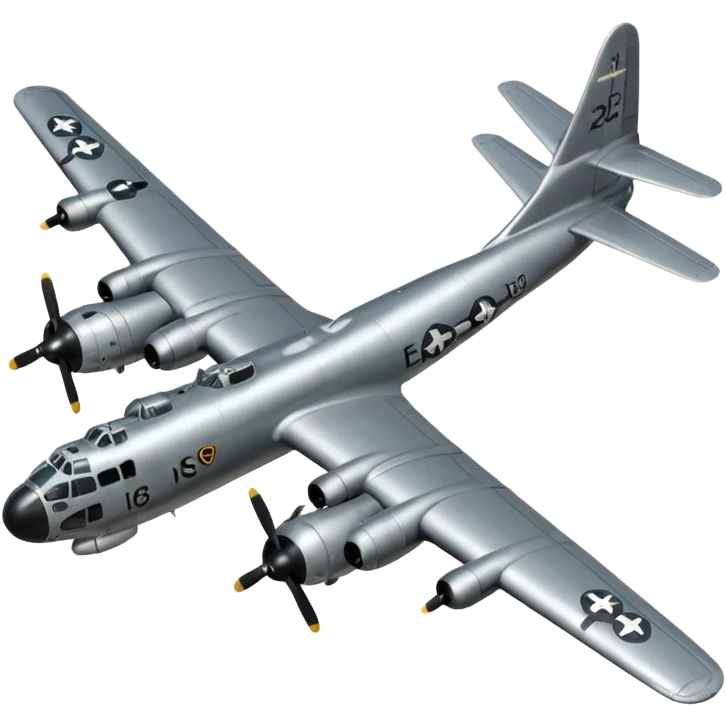 B-29 Superfortress dropping boms emoji