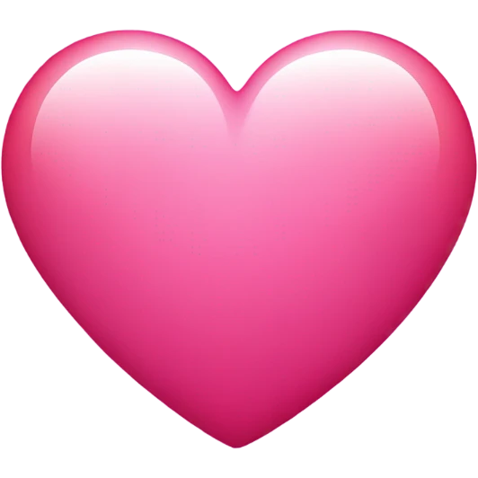 Pretty heart emoji