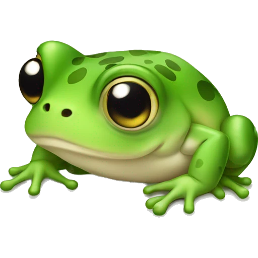 cute frog emoji