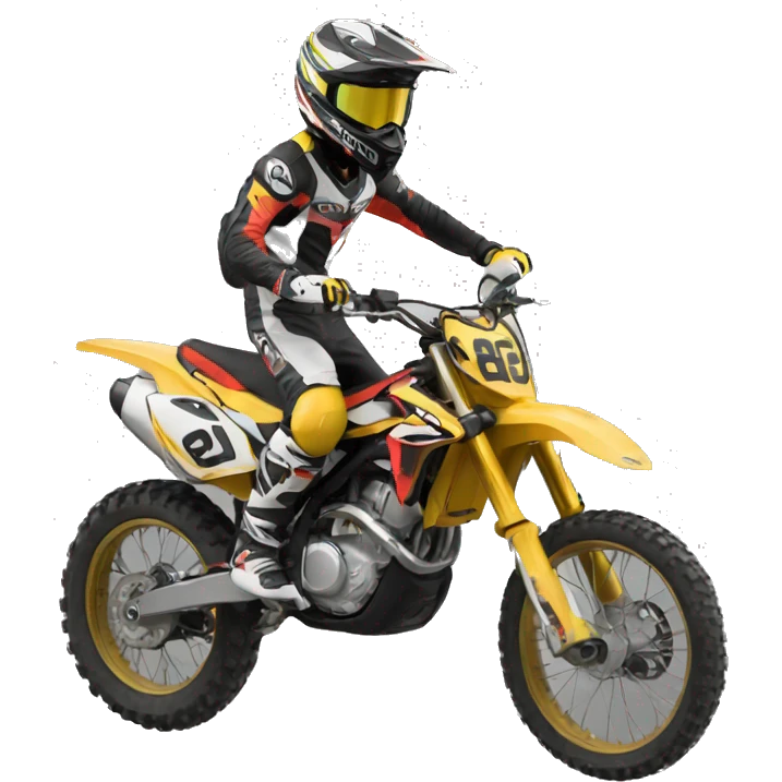 Moto cross emoji