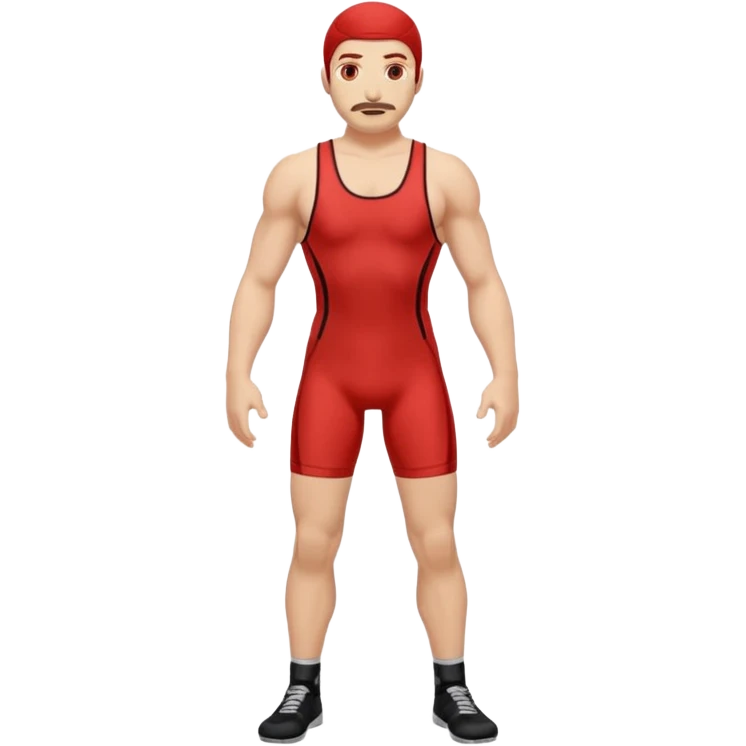 red wrestling singlet emoji