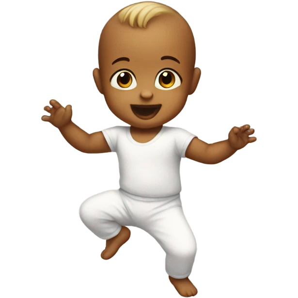 Baby dancing emoji