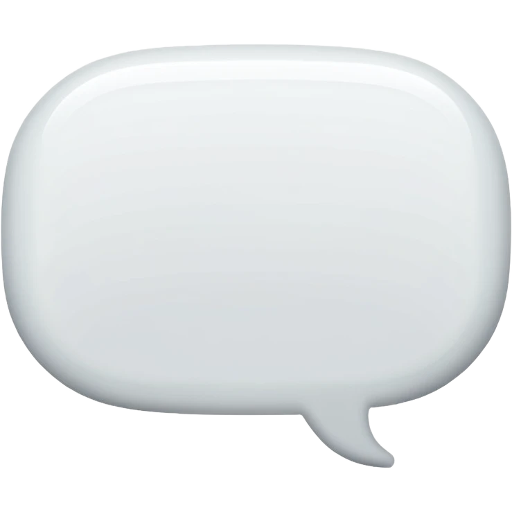 speech bubble with three dots emoji